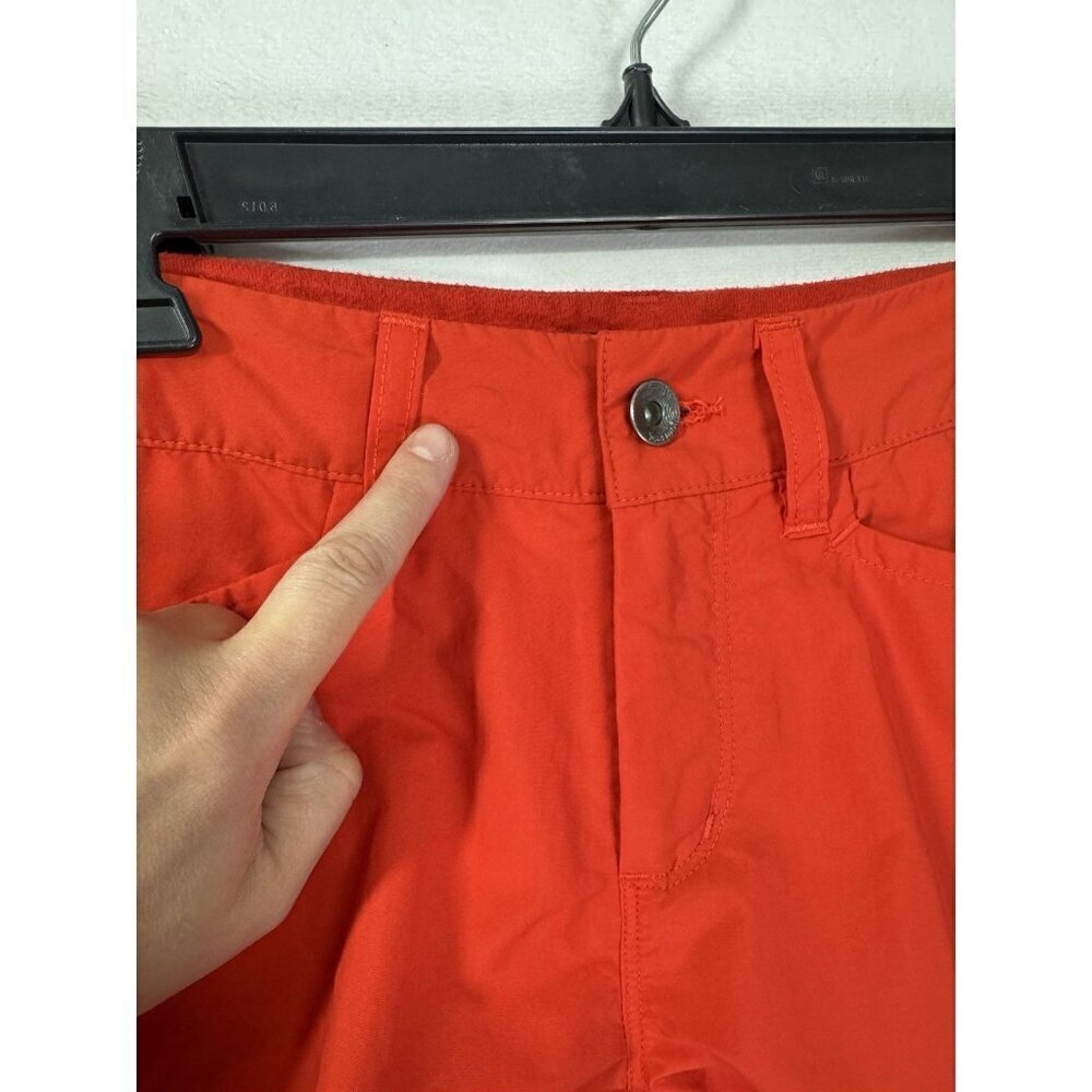 Marmot Arch Rock Nylon Shorts Womens 6 Orange Red 4.5” Lightweight Cargo Outdoor - Picture 6 of 10